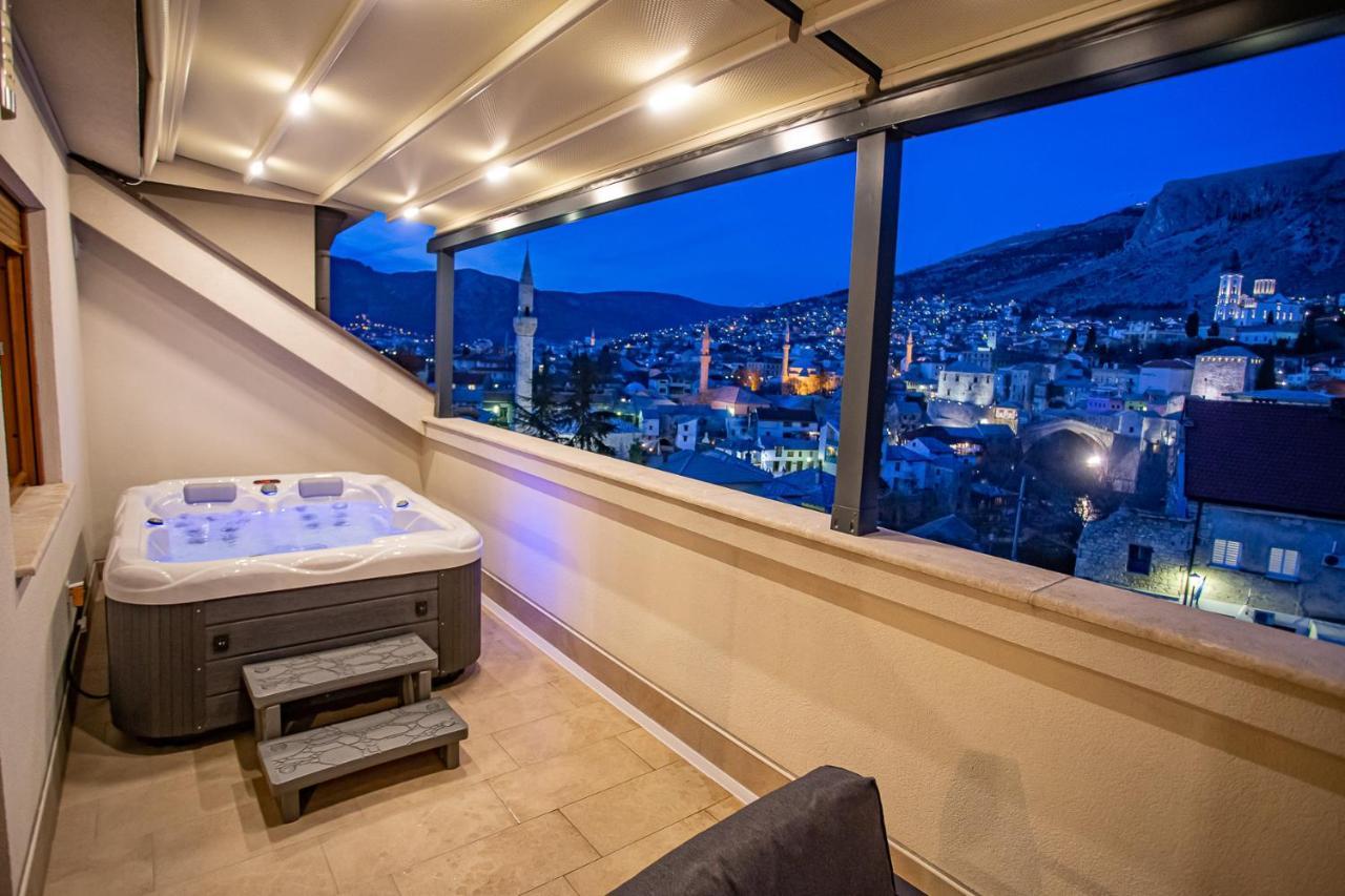 Exclusive Penthouse Old Town With Sauna And Jacuzzi Mostar Esterno foto